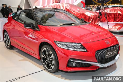 IIMS 2016: Honda CR-Z facelift - hybrid coupe lives on