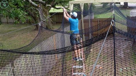 How to Build a Batting Cage in Backyard : 18 Steps (with Pictures ...