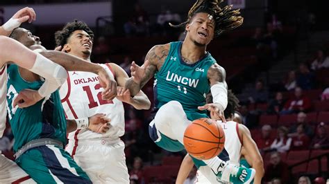 UNCW basketball sunk early, can't rebound vs. Oklahoma