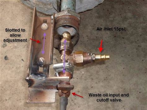 Furnace Waste Oil Conversion by Gadget -- Homemade furnace waste oil ...