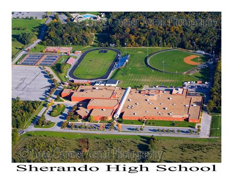 Aerial Photo of Sherando High School - Stephens City, Virginia ...