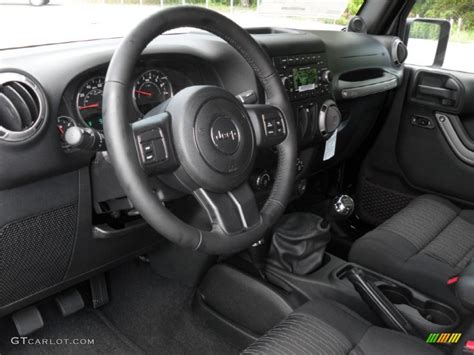 Black Interior 2012 Jeep Wrangler Sport S 4x4 Photo #54034817 ...