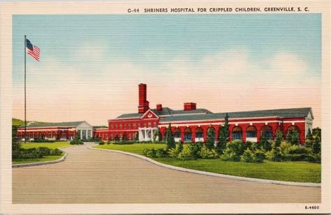 Greenville SC Shriners Hospital for Crippled Children Unused Linen ...