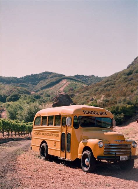 A Serene Oasis In The Heart of Malibu (With images) | Yellow school bus ...