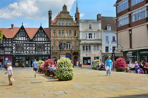 The Square, Shrewsbury - Shropshire Tourism & Leisure Guide