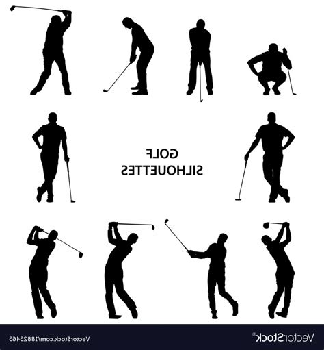 Golf Club Silhouette Vector at Vectorified.com | Collection of Golf ...