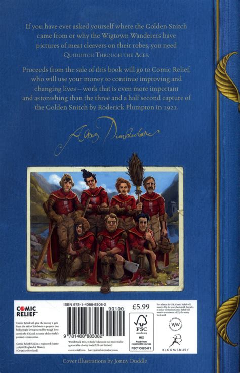 Quidditch through the ages by Rowling, J. K. (9781408883082) | BrownsBfS