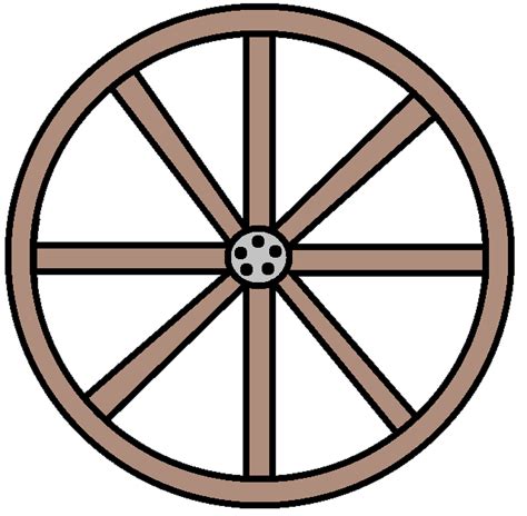 Old Wheel Clipart