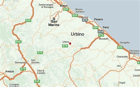 Les Auto Pesaro Italy Map