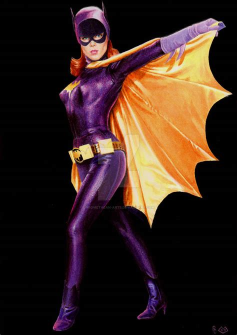 Batgirl (Yvonne Craig) by Promethean-Arts on DeviantArt