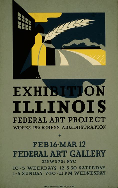 Vintage Art Exhibition Poster Free Stock Photo - Public Domain Pictures