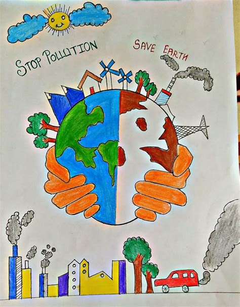 stop air pollution save earth – India NCC