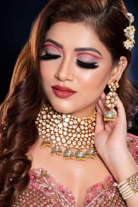 Manisha Gandhi Makeup | Bridal Makeover in Delhi Gorgeous Bridal Makeup ...