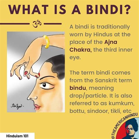 Indian Bindi Meaning