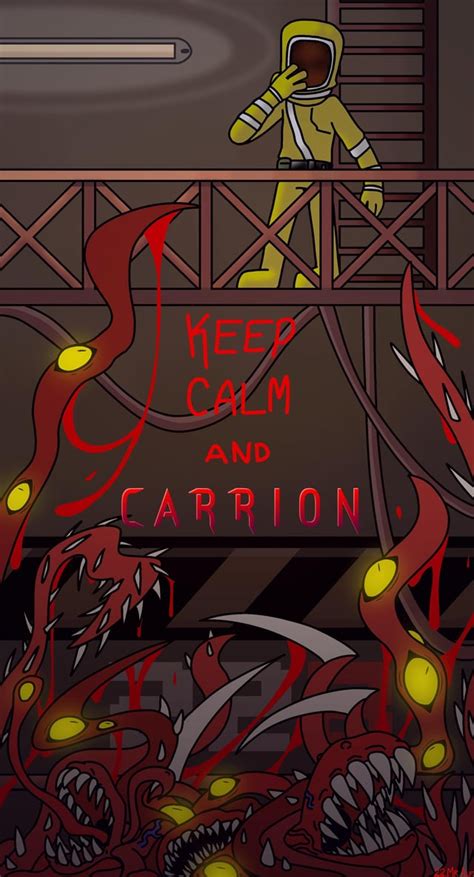 I made fanart some days ago because I love this game :) : r/Carrion