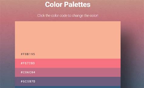 15+ CSS Color Palettes 2022 – free html design