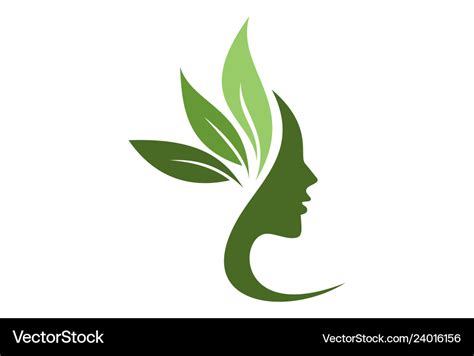 Beauty spa logo concept icon Royalty Free Vector Image