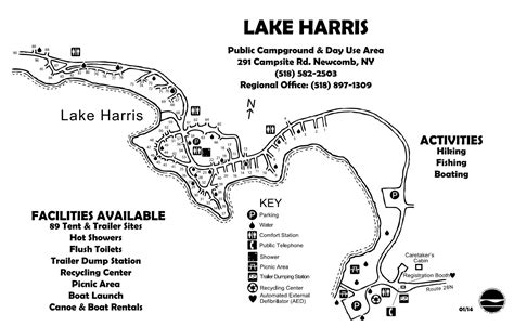 Harris Beach Campground Map