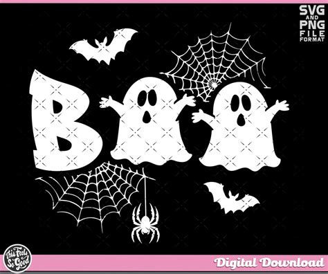 Boo Halloween Svg, Halloween Boo Svg, Ghost SVG Files for Cricut, CNC ...