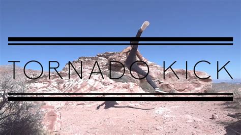 How to Tornado Kick, Tricking Tutorial - Slow Motion - YouTube