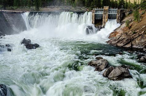 Little Falls Dam On The Spokane River Photograph by Sam Judy | Fine Art ...