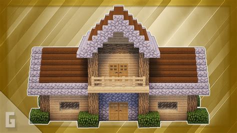 Minecraft: Wooden House Tutorial (#14) - YouTube