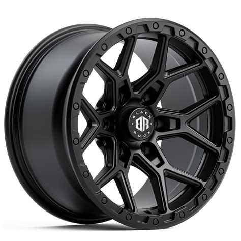 Black Rock Viper Satin Black | 4x4 Wheels By Black Rock Off-Road