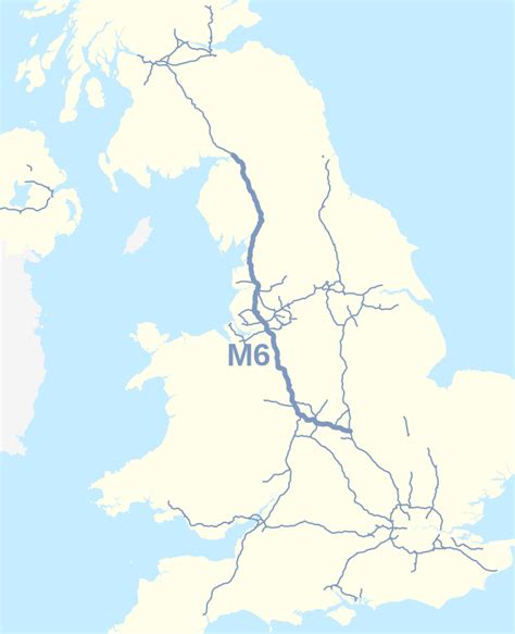 File:M6 motorway (Great Britain) map.svg - Wikimedia Commons