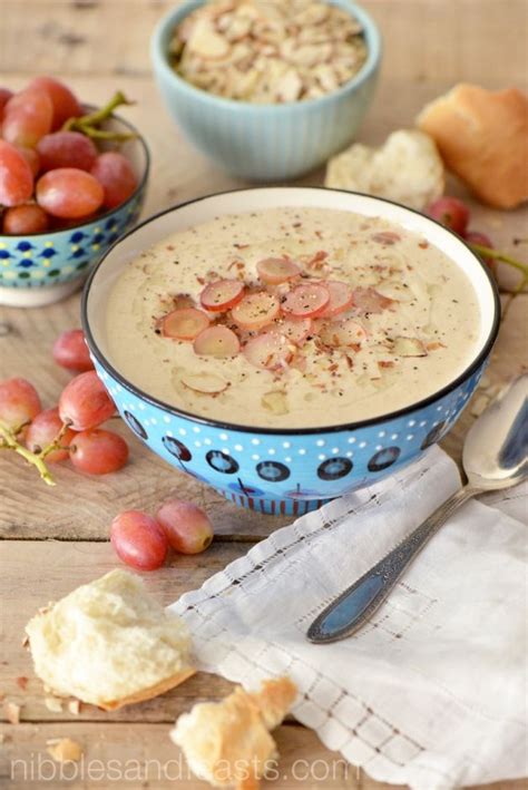 Ajo Blanco - Nibbles and Feasts | Easy soup recipes, Grape recipes ...