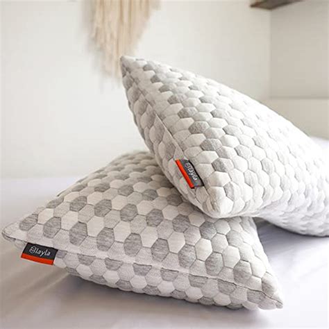 Layla Adjustable Fill Kapok Pillow, Luxurious Cooling Pillow, Queen ...