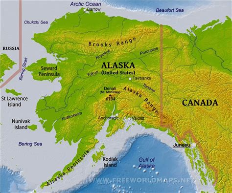 Mount Mckinley Mapa | MAPA