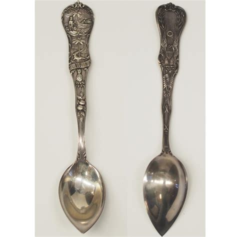 Watson Sterling Silver Florida Souvenir Grapefruit Spoon