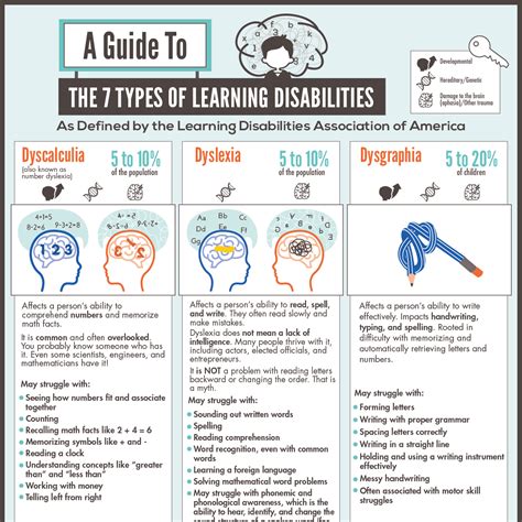 A Guide To the 7 Types of Learning Disabilities | PlaygroundEquipment.com