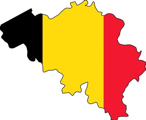 Flag And Map of Belgium • Mapsof.net