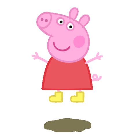 Happy Muddy Puddles Sticker by Peppa Pig - Find & Share on GIPHY ...