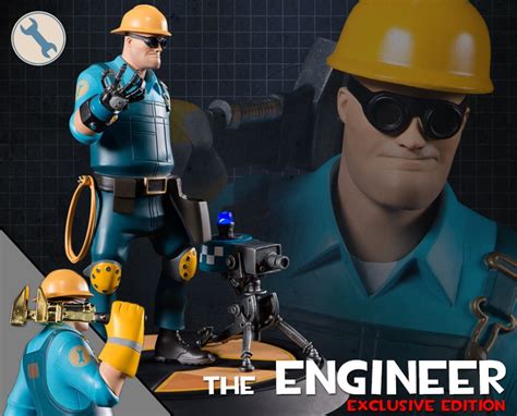 Action Figure Insider » Team Fortress 2: The Engineer Statue