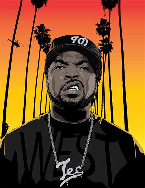 The Godfather Of Gangsta Rap Digital Art by Tec Nificent