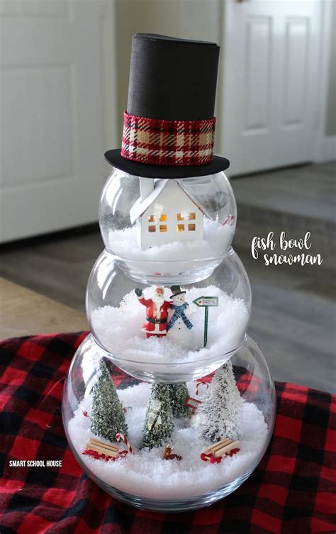 DIY Glass Snowman | Dollar store christmas decorations, Cute christmas ...