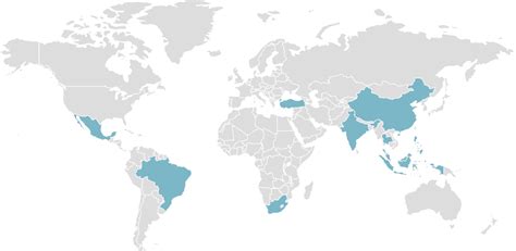 List of newly industrialized countries