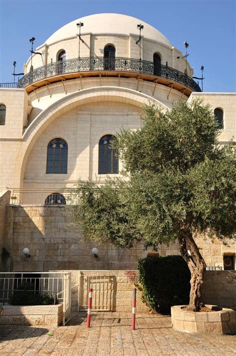 Jerusalem synagogue. stock photo. Image of israel, renovation - 21042118