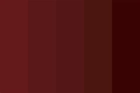 Blood red wine Color Palette