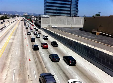 LA drivers ecstatic as 405 reopens early | 89.3 KPCC