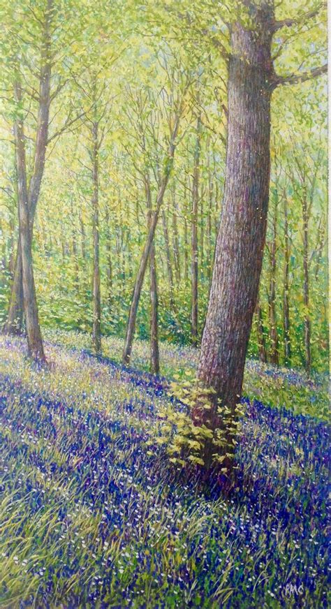 Original Watercolour Painting 'Bluebell Woods' | Etsy | Landscape ...