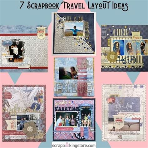 7 Scrapbook Travel Layout Ideas - ScrapbookingStore