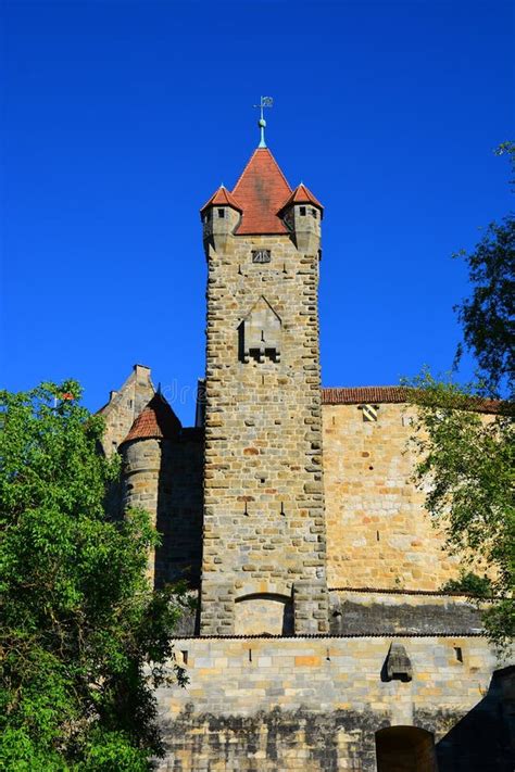 View on VESTE COBURG Castle Near Coburg, Upper Franconia, Bavaria ...