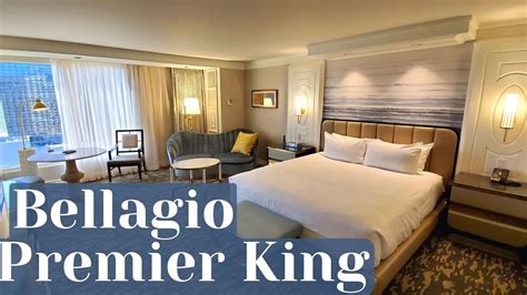 Bellagio Las Vegas - Premier King Room *newly remodeled room* - YouTube