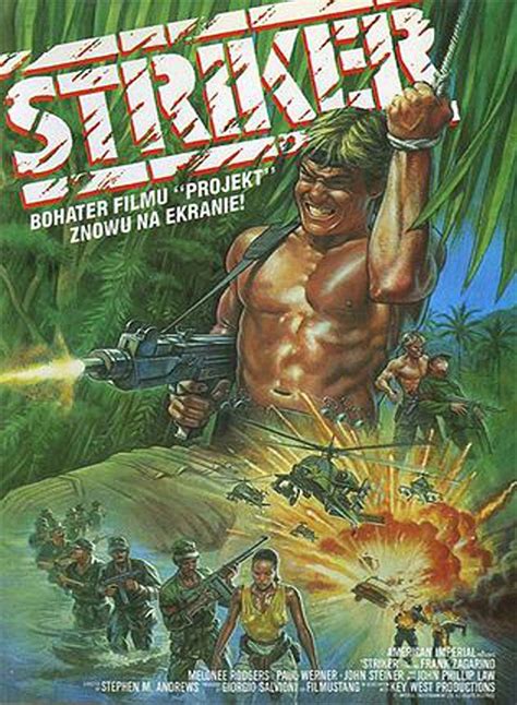 Striker (1988) | Action movies, Striker, Comic book cover