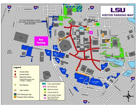 Lsu Campus Map Pdf