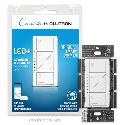 Questions and Answers: Lutron Caseta Smart Dimmer Switch, 150W LED/600W ...