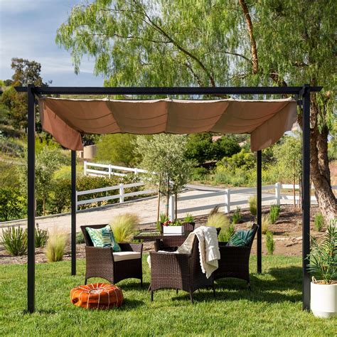 Best Choice Products 10x10ft Weather-Resistant Pergola, Patio Shelter w ...